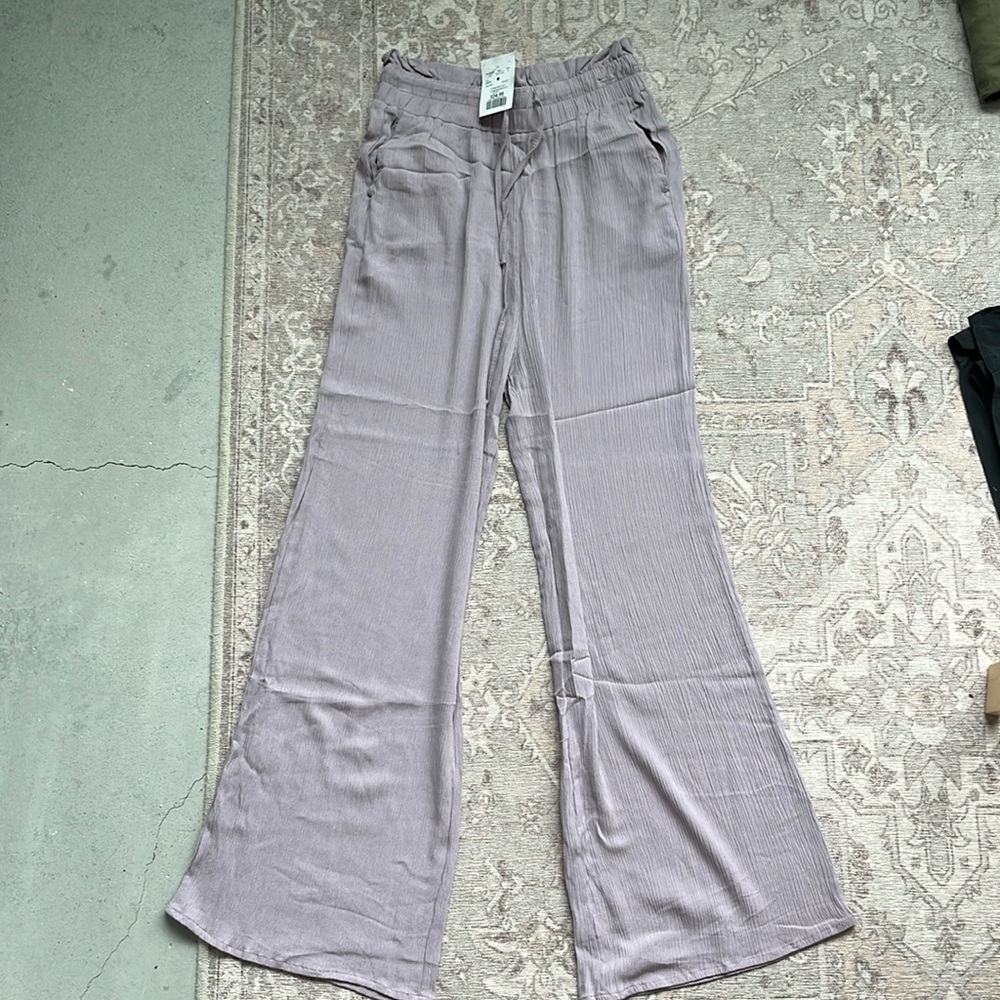 Kendall & Kylie purple flare pants